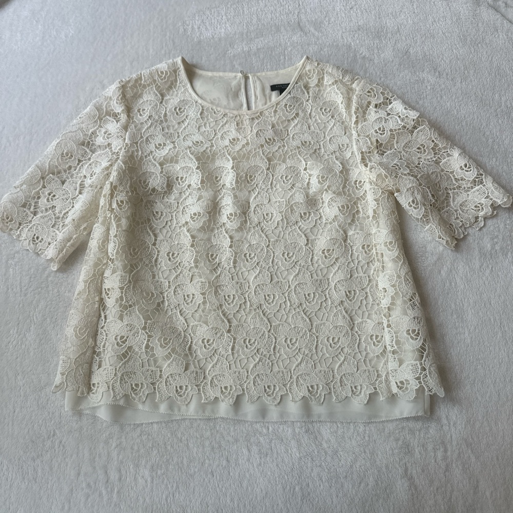 Ann Taylor lace blouse